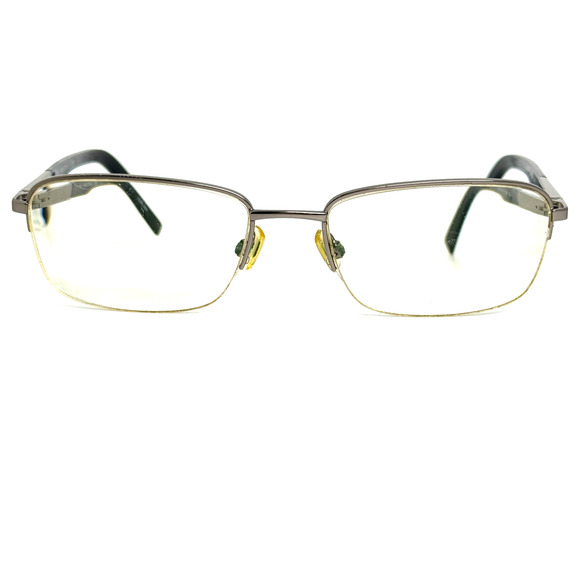 NAUTICA N7283 040 Eyeglasses Frames Half Rim Silver H19758 - Picture 1 of 7